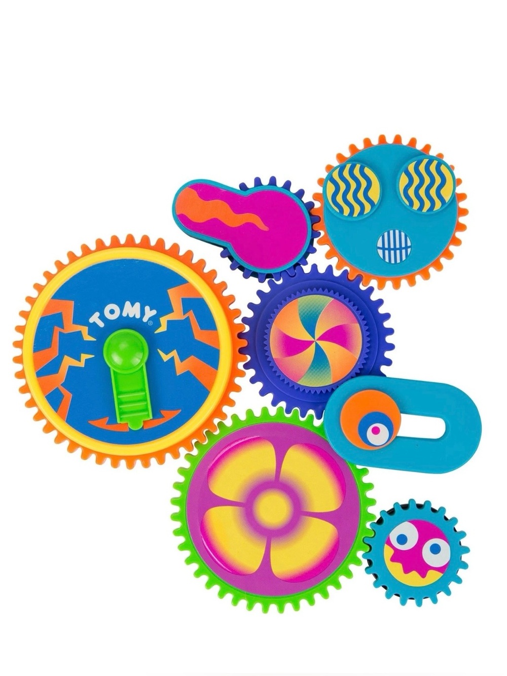 TOMY Gearation Refrigerator Magnets 3+
